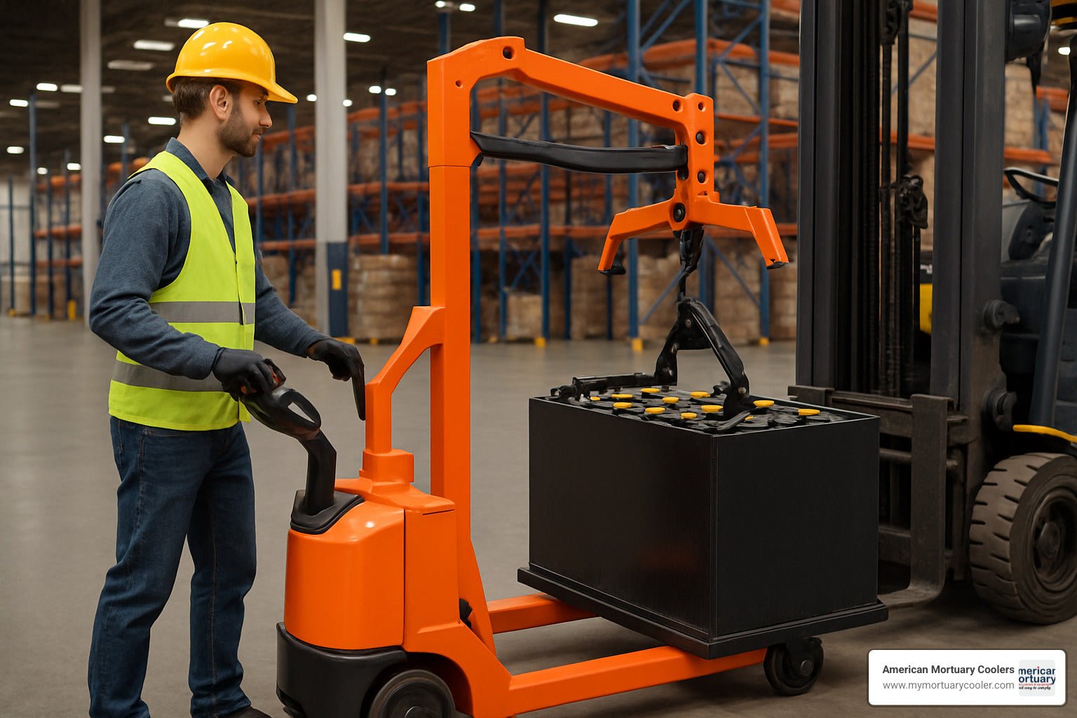 An Essential Guide to Battery Lift Equipment - American Mortuary Coolers & Equipments An Essential Guide to Battery Lift Equipment - American Mortuary Coolers & Equipments